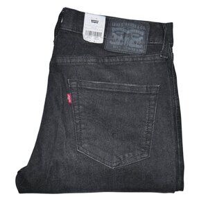 Levis 511 Men's Size 33x30 Slim Fit Jeans Flex Stretch Denim Black Rinse NWT